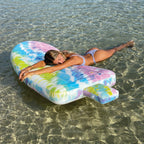 Ice Pop Tie Dye Adult Floating Mattress - Multicolor
