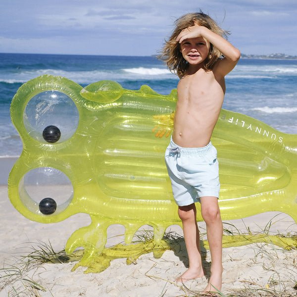 Sonny The Sea Creature Children's Floating Mattress - Yellow