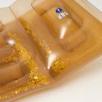 Adult Disco Floating Mattress - Glitter Gold