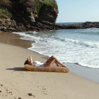 Adult Disco Floating Mattress - Glitter Gold