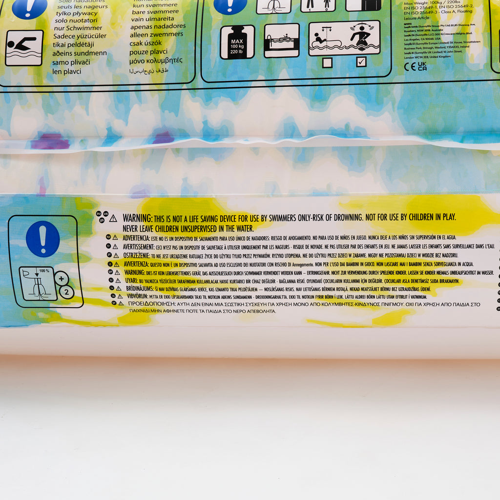 Matelas Lilo Tie Dye Sorbet
