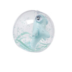 Globo Inflable 3D Shark Tribe - Transparente Y Azul