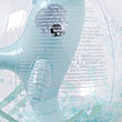 Globo Inflable 3D Shark Tribe - Transparente Y Azul