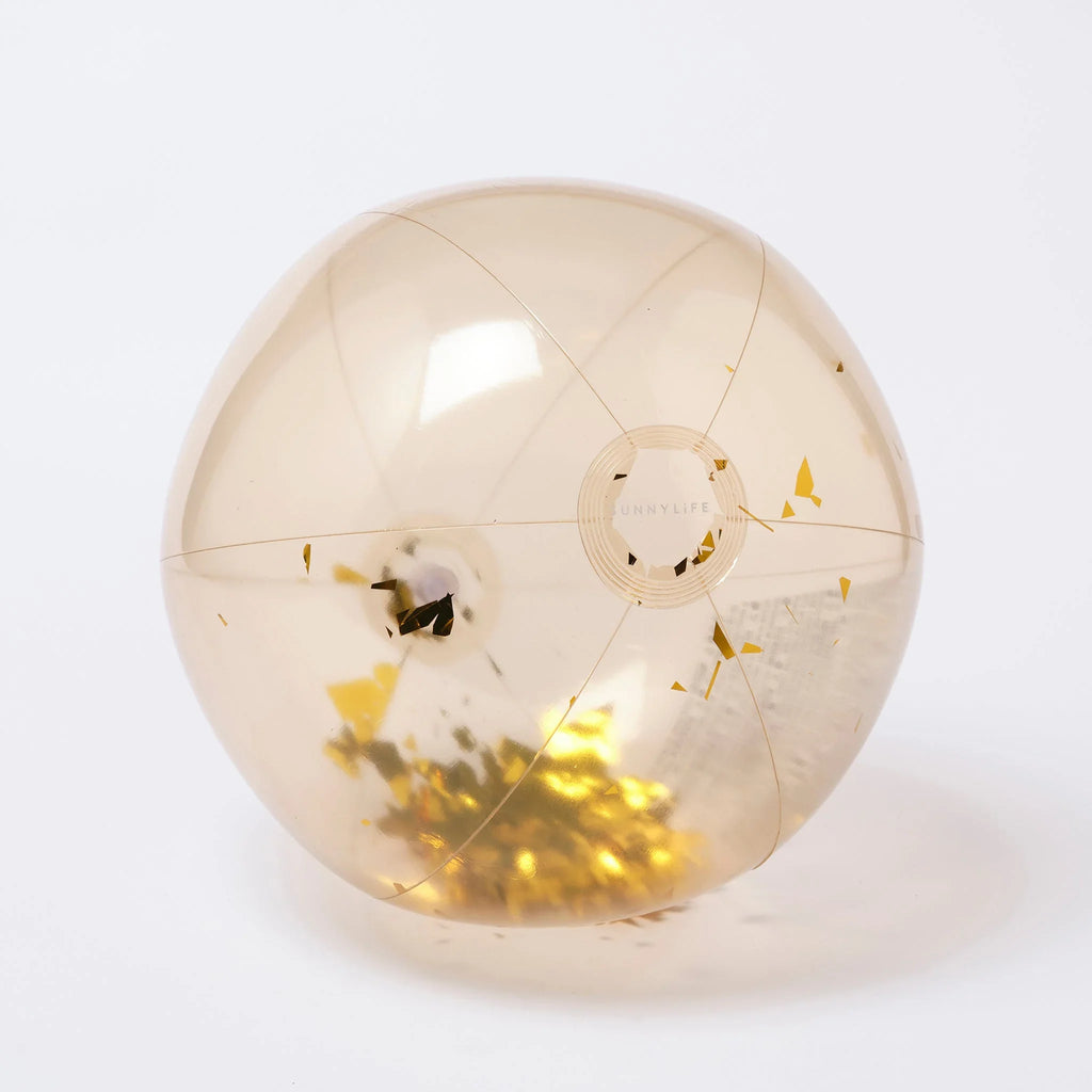 Ballon Gonflable Disco - Or Paillettes