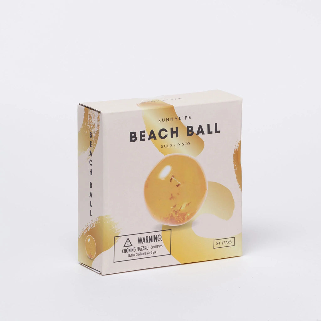Ballon Gonflable Disco - Or Paillettes
