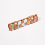 Portable Cork Game - Printed Brown Background