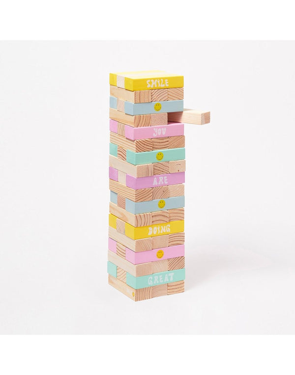 Giant Wooden Tower - Smiley