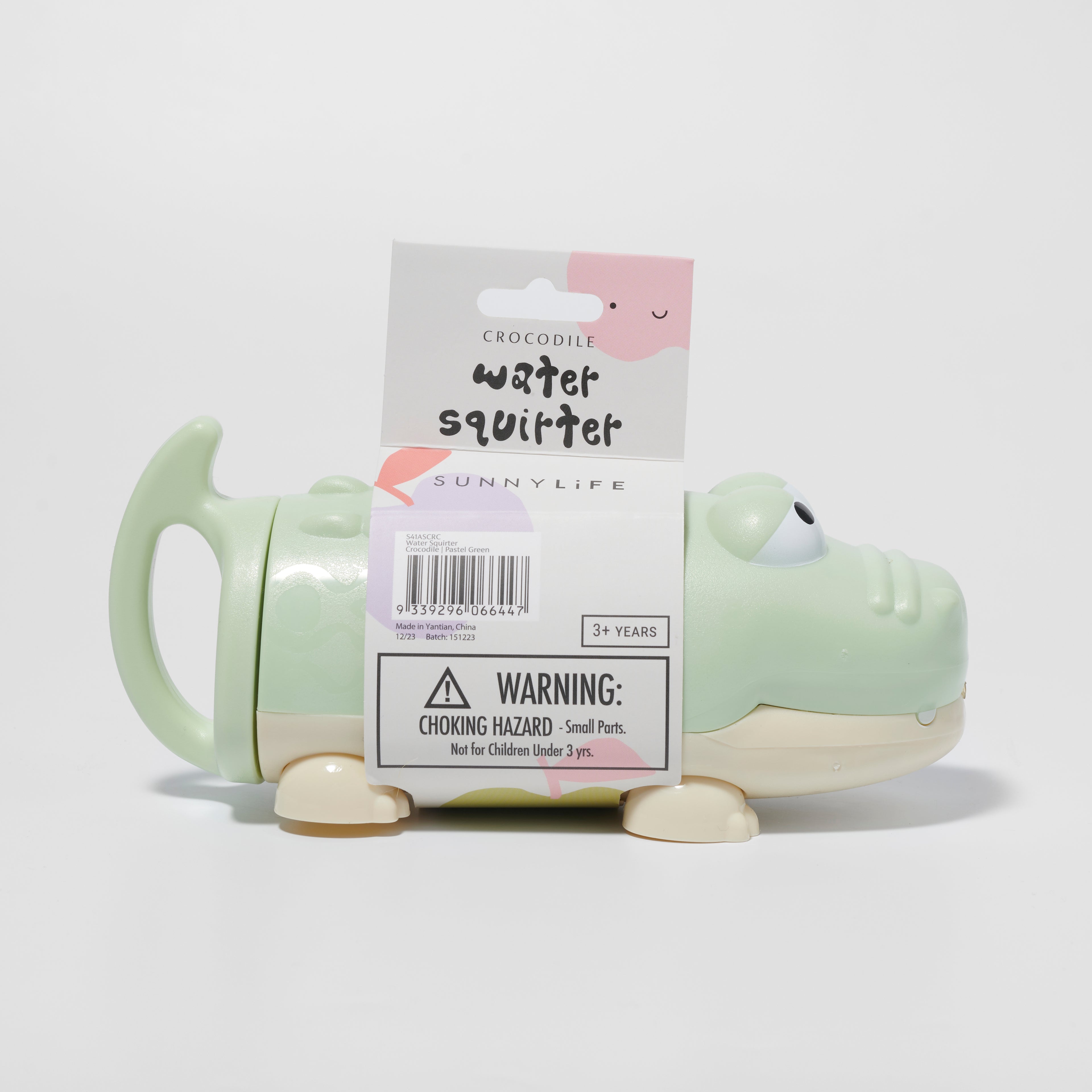 Crocodile Water Guns - Pastel Green