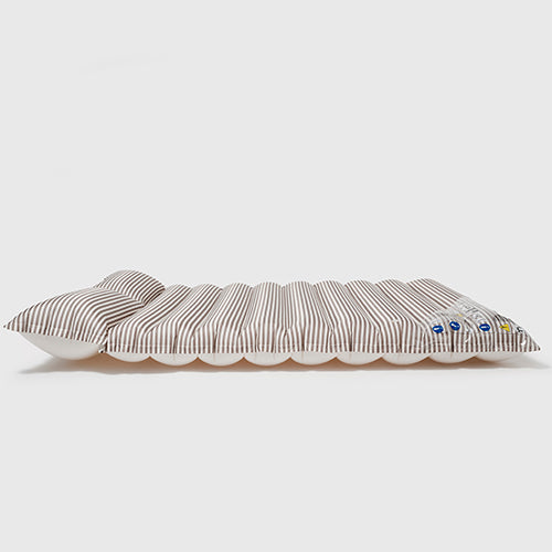 Matelas Gonflable Double The Vacay - Stone Stripe