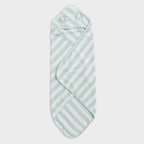 Apple Sorbet Baby Bath Towel - Pastel Green
