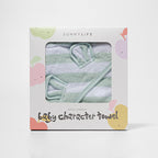 Apple Sorbet Baby Bath Towel - Pastel Green