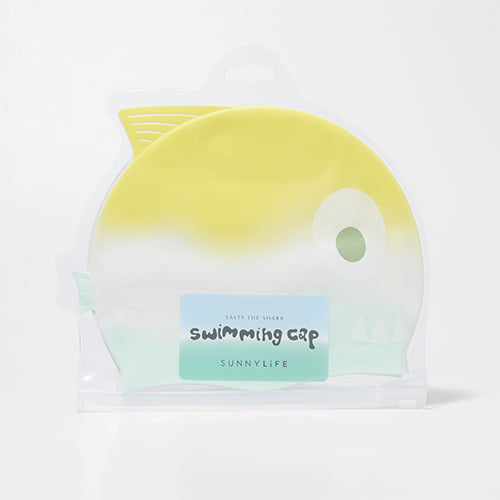Gorro de natación infantil Salty The Shark multicolor