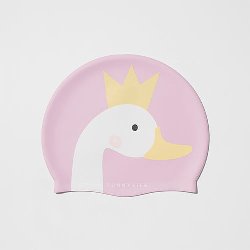 Gorro de baño infantil Swan Princess Multicolor