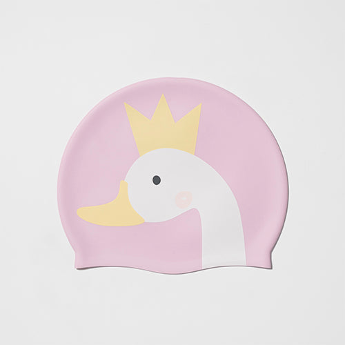 Gorro de baño infantil Swan Princess Multicolor