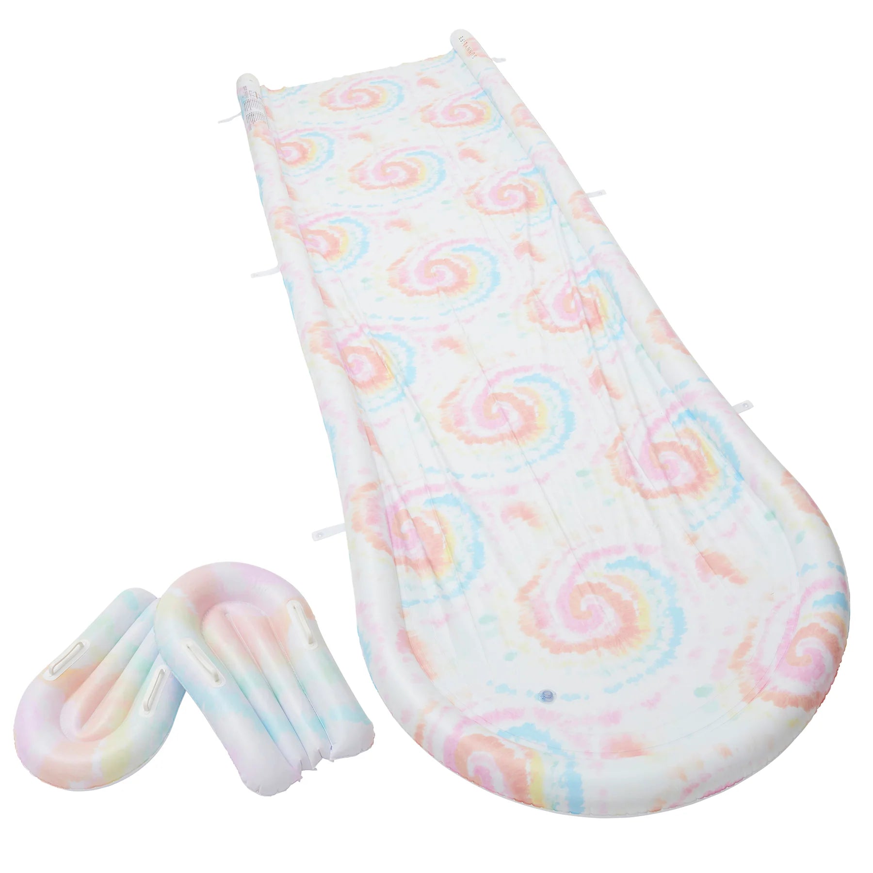 Juego de tabla deslizante, tobogán y bodyboard Tie-Dye