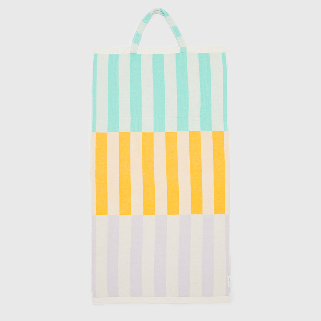 Toalla de playa/bolso de mano 2 en 1 Rio Sun - Multicolor