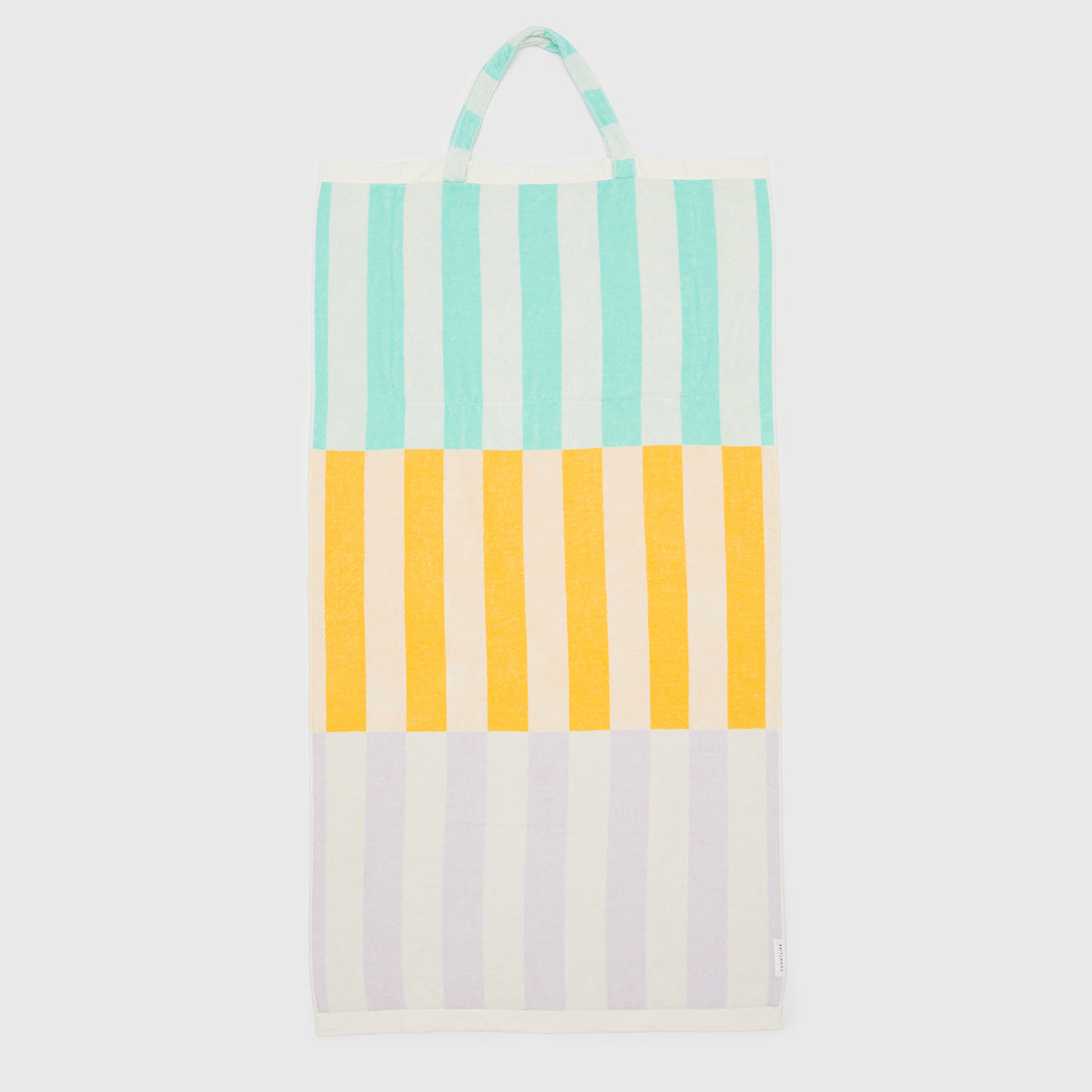 Toalla de playa/bolso de mano 2 en 1 Rio Sun - Multicolor