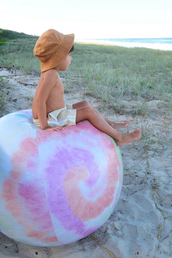 Giant Inflatable Beach Ball - Tie Dye