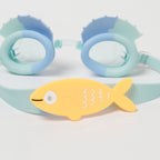 Lunettes De Natation Finn Le Poisson Bleu Turquoise