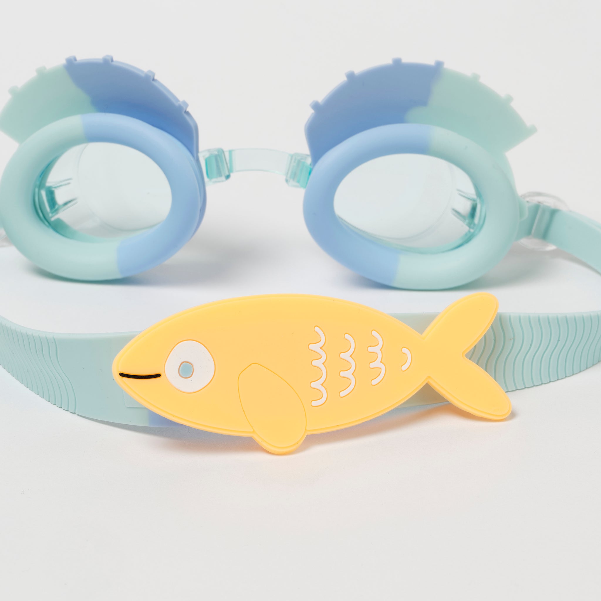Lunettes De Natation Finn Le Poisson Bleu Turquoise