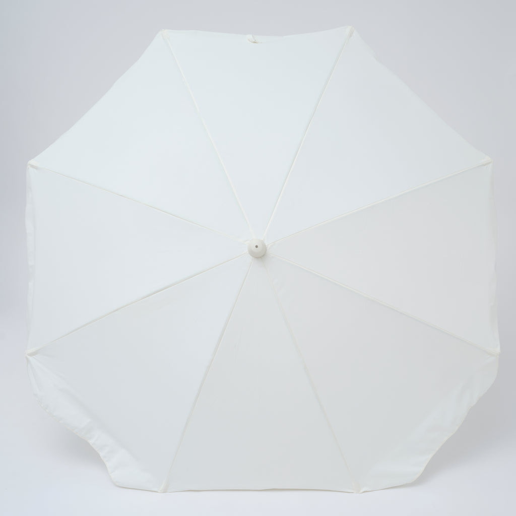 Parasol De Plage De Luxe - Crème