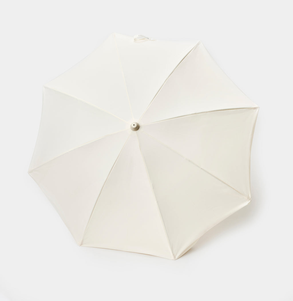 Parasol De Plage De Luxe - Crème