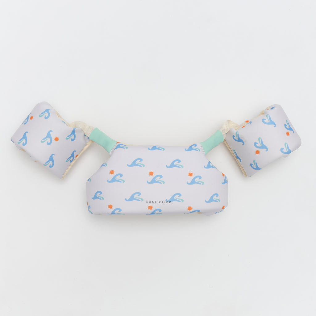 Floating Vest 4-6 Sid The Seagull Blue Wave