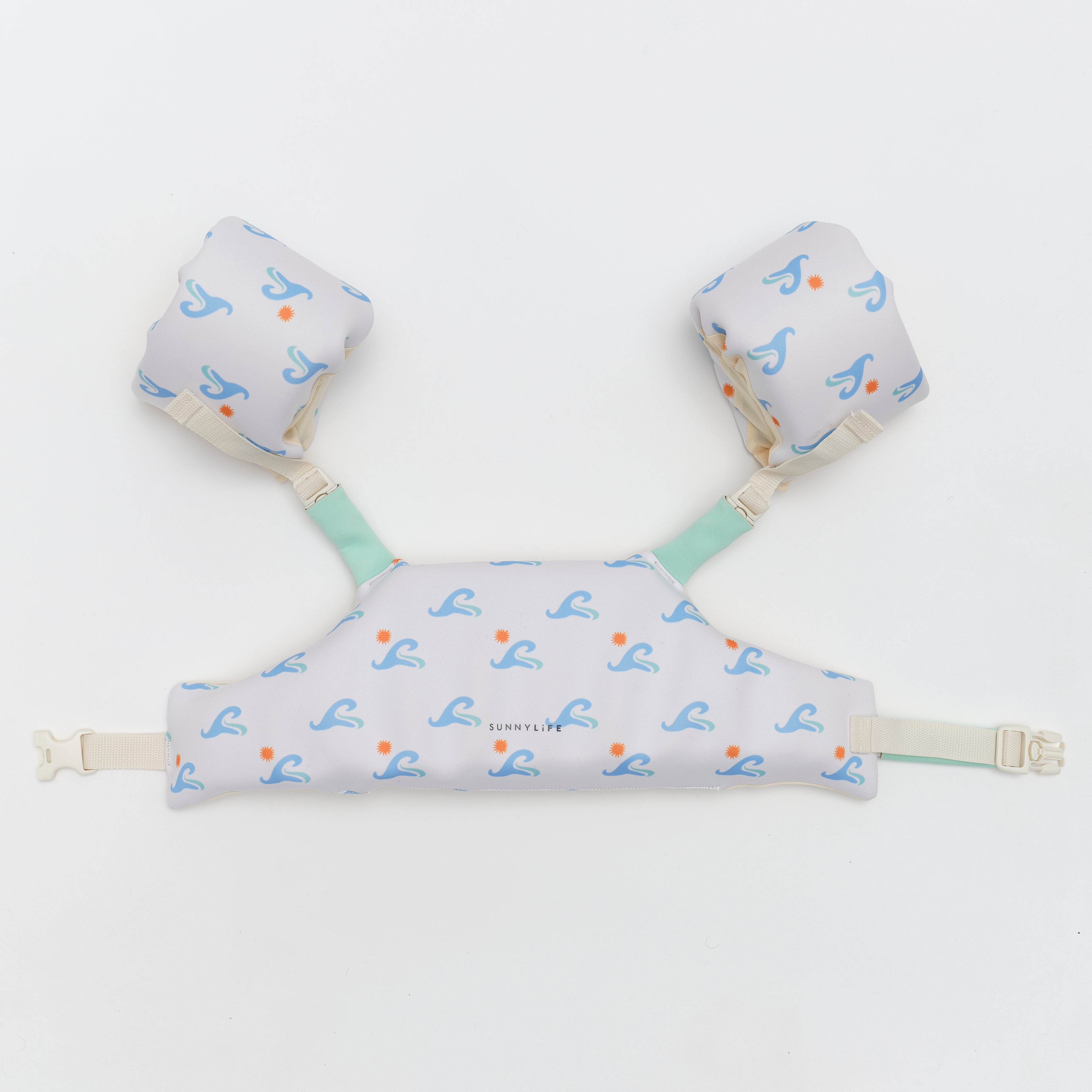 Floating Vest 4-6 Sid The Seagull Blue Wave