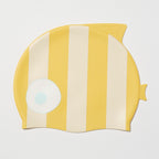 Bonnet De Bain Enfant Finn Le Poisson Rayures Moutarde