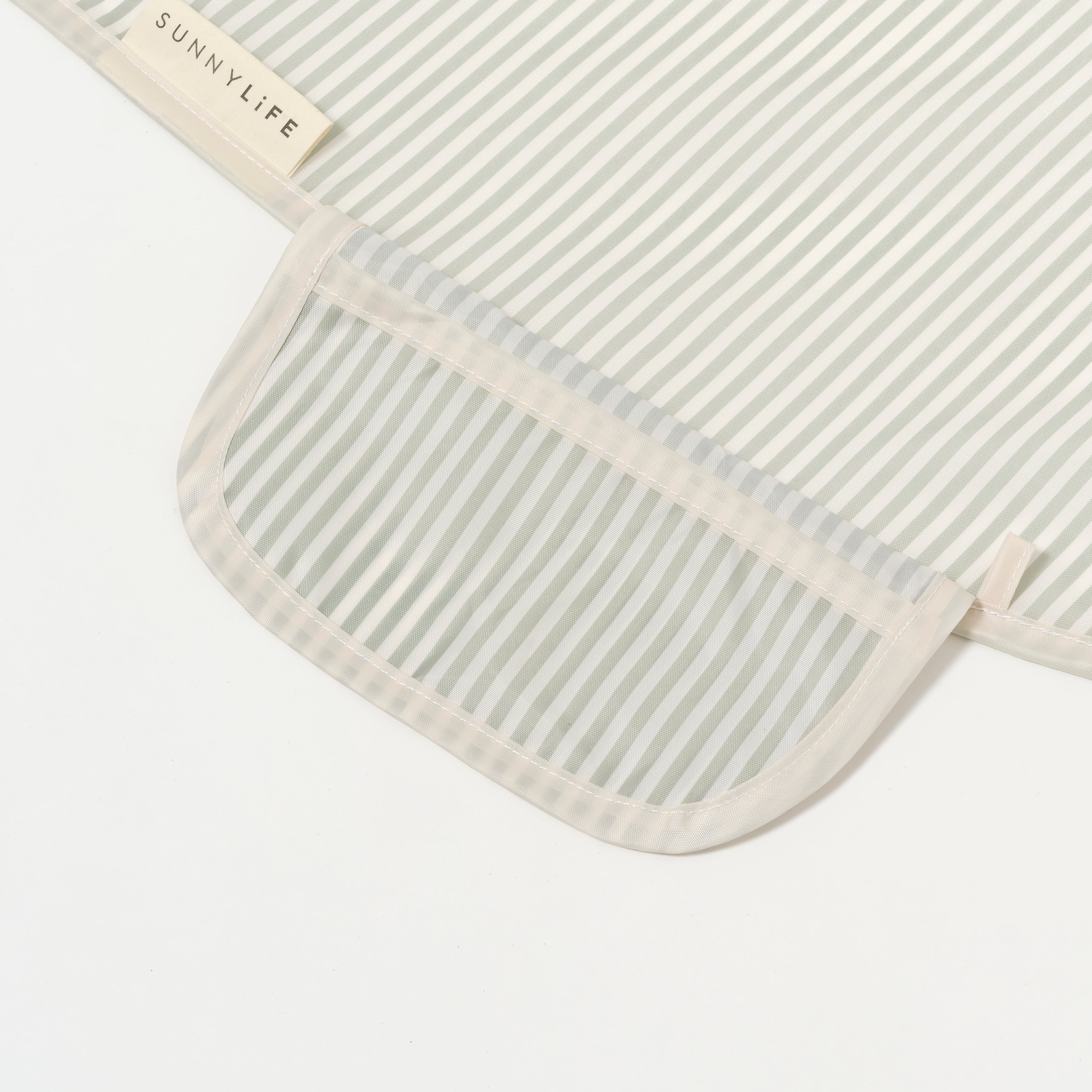 Solo Sun Shader La Palma Sage Stripe