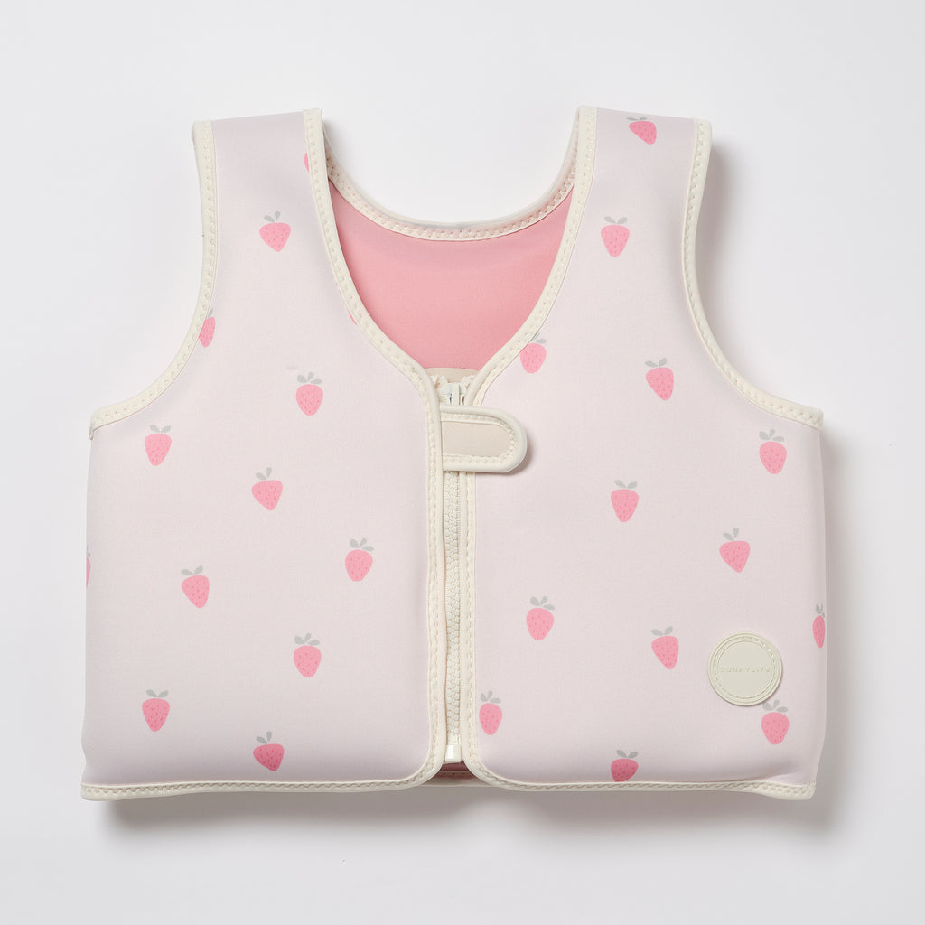 Children's Swimming Vest 3-6 Years Strawberry Sun