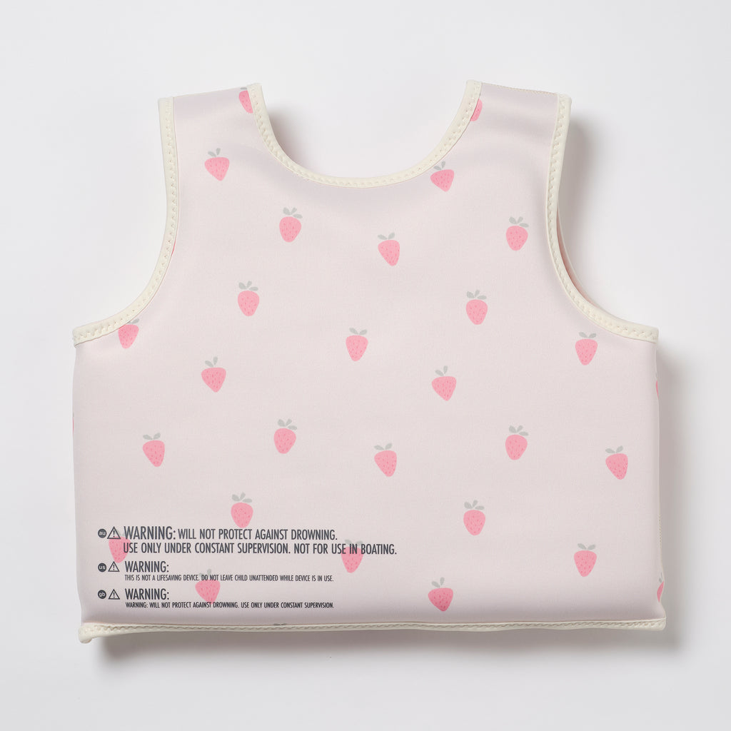 Children's Swimming Vest 3-6 Years Strawberry Sun