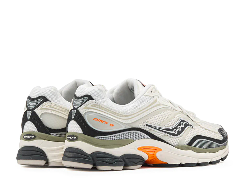Saucony Progrid Omni 9 Cúrcuma Blanca - Blanco;Naranja