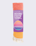 Fouta Navagio Round Napkin