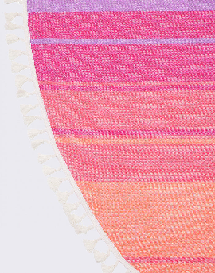 Fouta Navagio Round Napkin