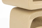 Eddy - Table D'Appoint - Résine - Beige