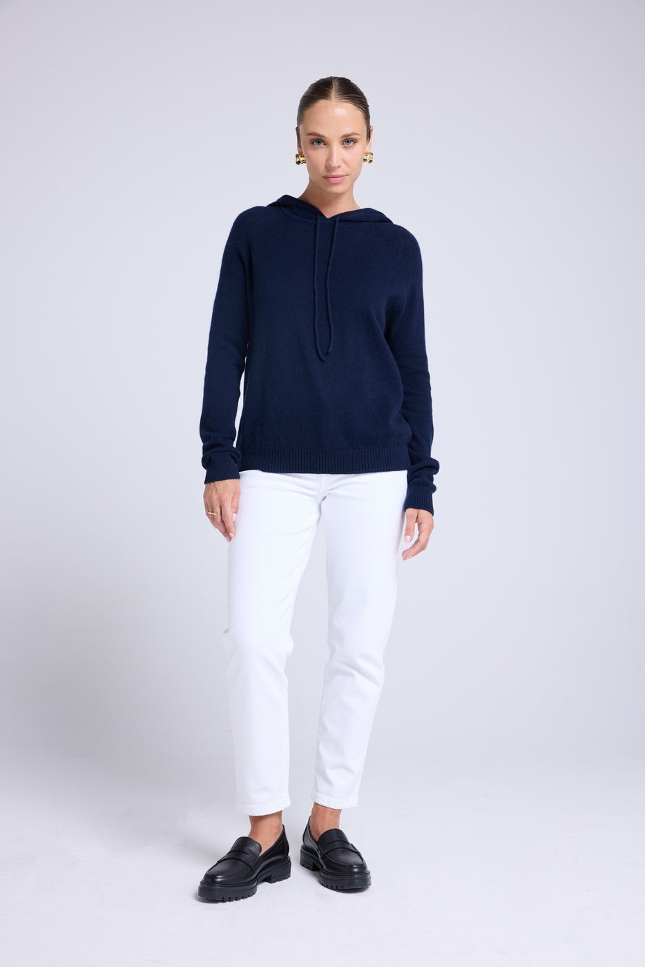 Hoodie Sabrina - Marineblauw - Dames