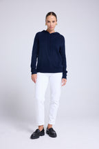 Hoodie Sabrina - Marineblauw - Dames