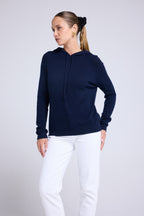 Hoodie Sabrina - Marineblauw - Dames