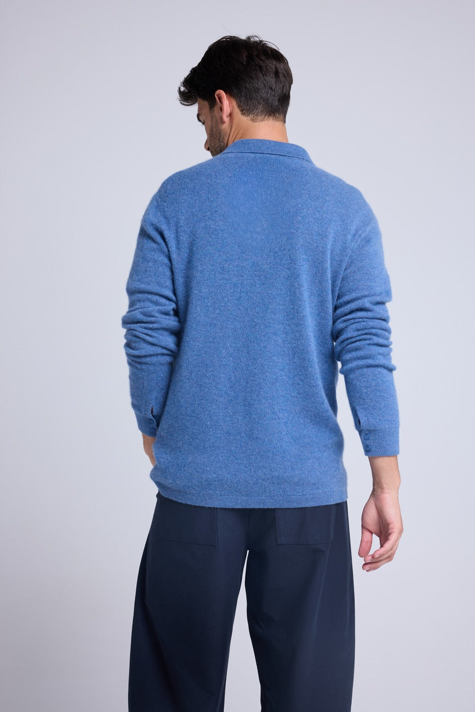 Camicia Sacha - Blu denim - Uomo