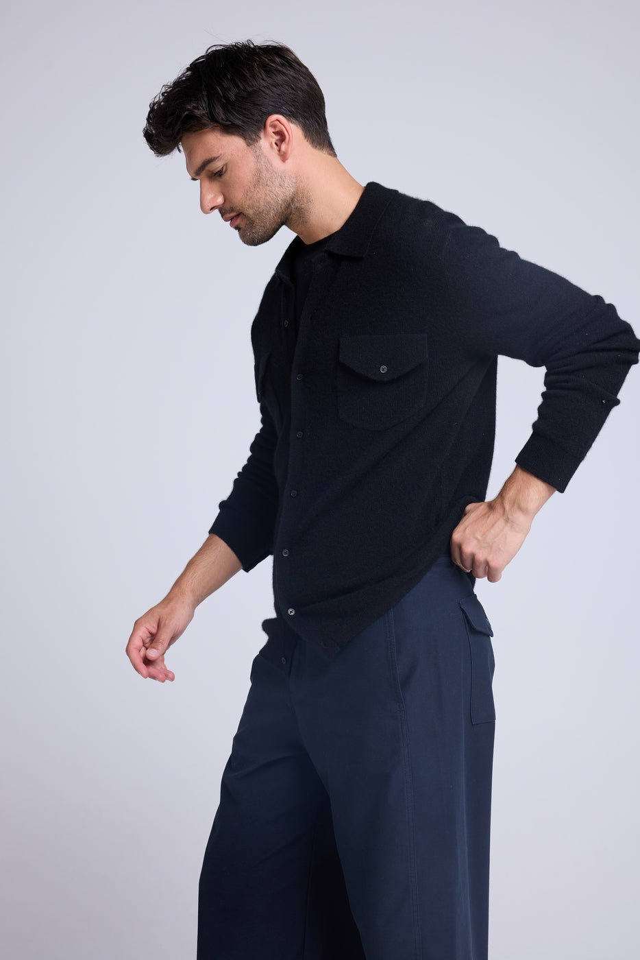Camicia Sacha - Nero - Uomo