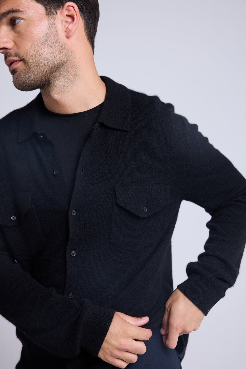Camicia Sacha - Nero - Uomo