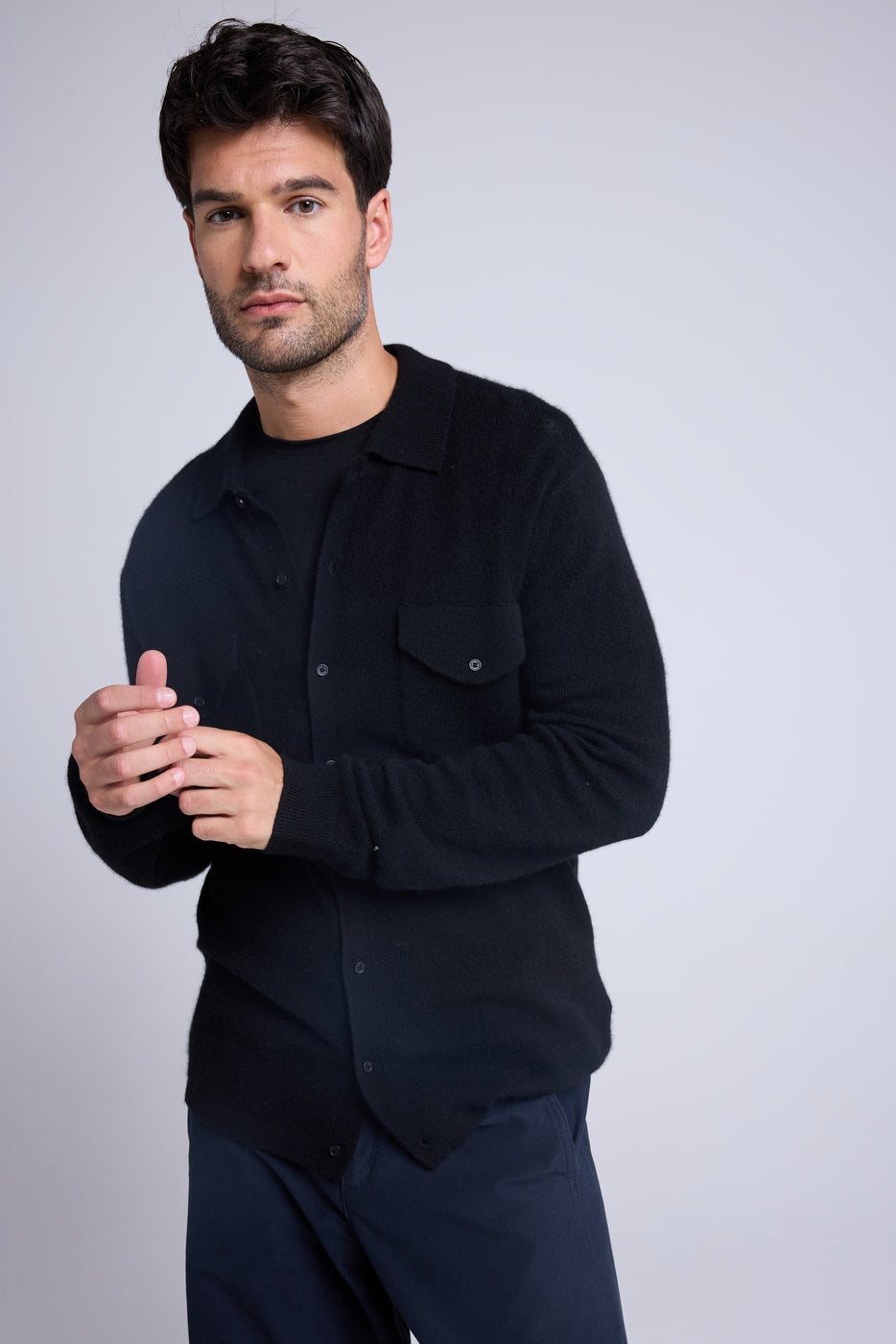 Camicia Sacha - Nero - Uomo