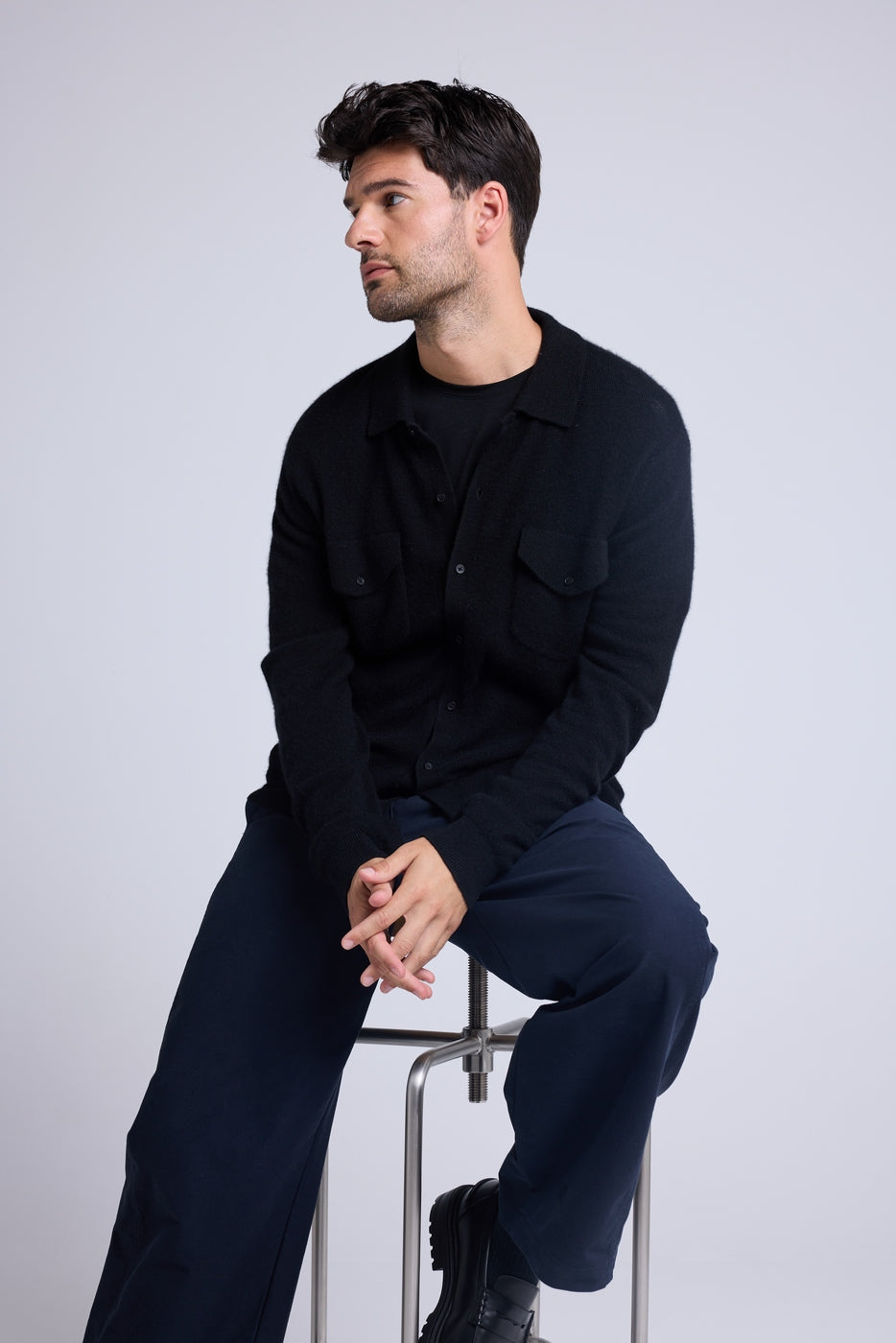 Camicia Sacha - Nero - Uomo