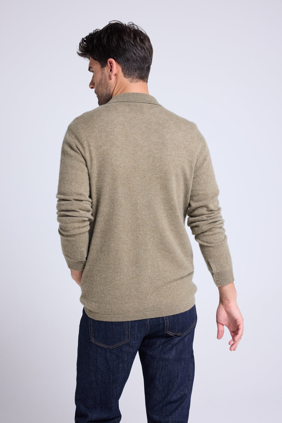 Hemd Sacha – Khakigrün – Herren