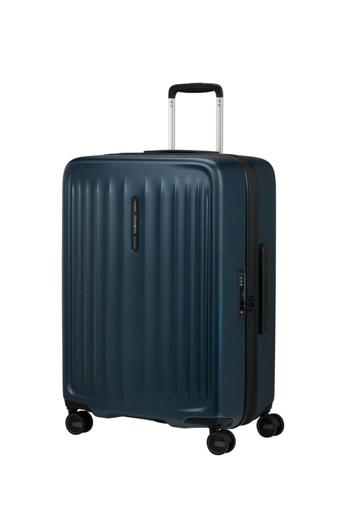 Valise Moyen Séjour Extensible À 4 Roues - Fyrm - Steel Blue