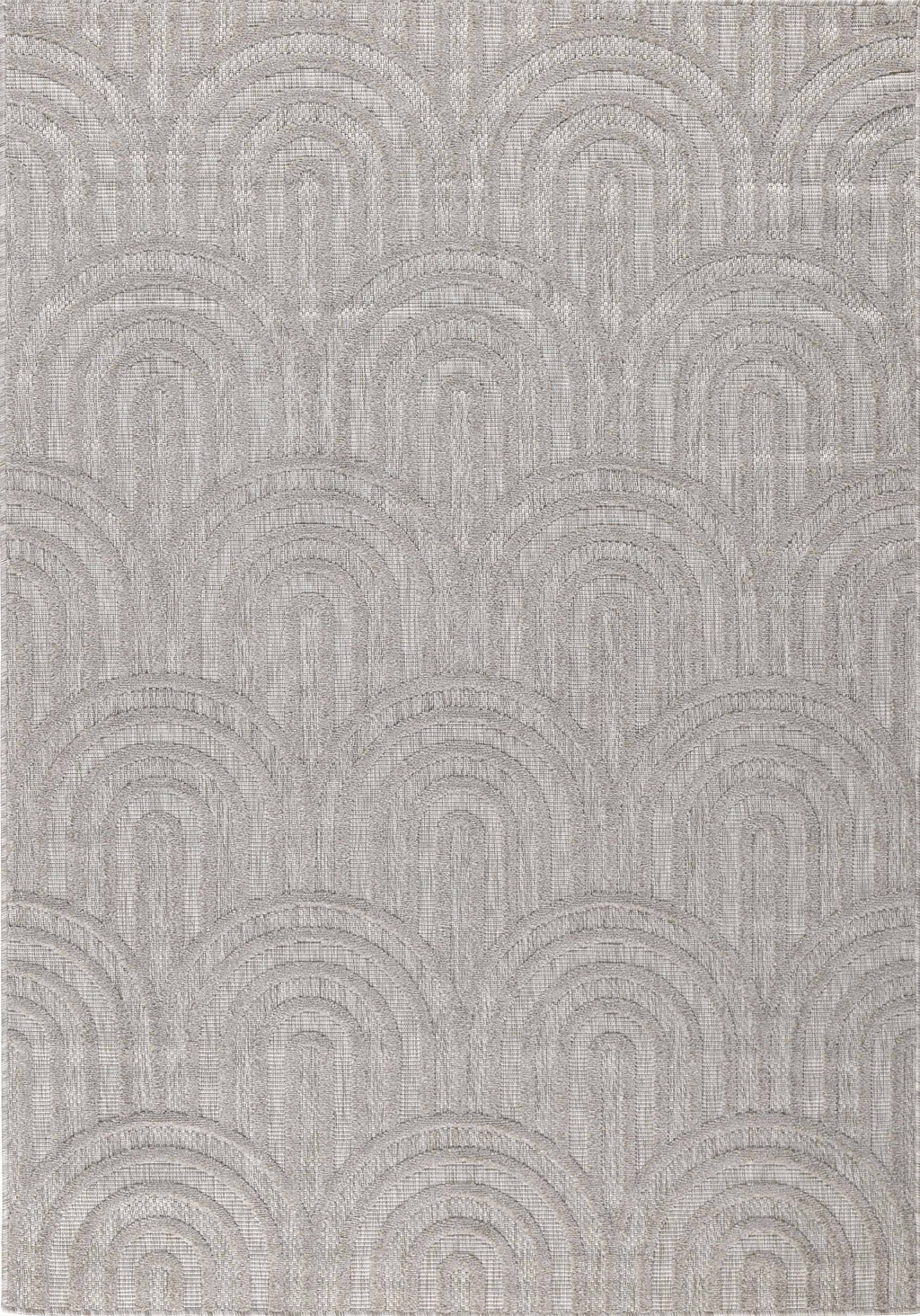 Alfombra interior y exterior SANTORINI 985 GRIS: SAN985GRI Alfombras Nazar