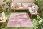 Tapis d'intérieur et extérieur SANTORINI 985 ROSE : SAN985ROS Nazar rugs
