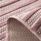 Santorini 986 Rug - Graphic Pattern - Pink - Indoor / Outdoor