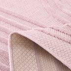 Santorini 987 Rug - Graphic Pattern - Pink - Indoor / Outdoor